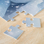 Puzzle bleu hiver (Côté)
