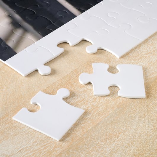 Puzzle bleu Hydrangea Zigsaw (Côté)