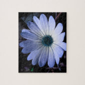 Puzzle bleu marguerite (Vertical)