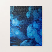 Puzzle Bleu méduse (Vertical)