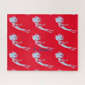 Puzzle Bleu Mermaid Swimmer Thunder_Cove (Horizontal)