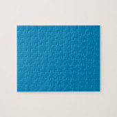 Puzzle Bleu (NCS) (couleur solide) (Horizontal)