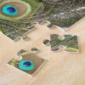 Puzzle bleu Peacock (Côté)