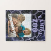 Puzzle Bleu poster de animal (Horizontal)