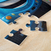 Puzzle bleu poubelle 110 pièces pour enfants (Côté)