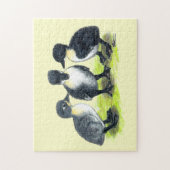 Puzzle Bleu suédois (Vertical)