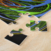 Puzzle Bleu traditionnel (Côté)