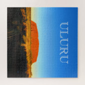 Puzzle bleu uluru (Horizontal)