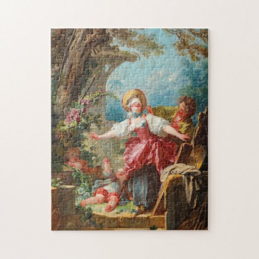 Puzzle Blind Mans Buff par Jean-Honore Fragonard (Vertical)