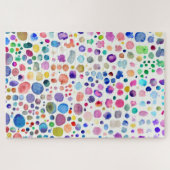 Puzzle Blobs aquarelle (Horizontal)