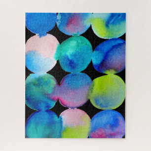Puzzle Blobs couleur pop art Abstrait