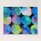 Puzzle Blobs couleur pop art Abstrait (Horizontal)