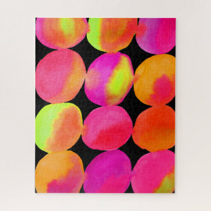 Puzzle Blobs couleur pop art Abstrait