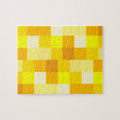Puzzle Bloc de couleur jaune (Horizontal)