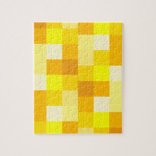 Puzzle Bloc de couleur jaune (Vertical)