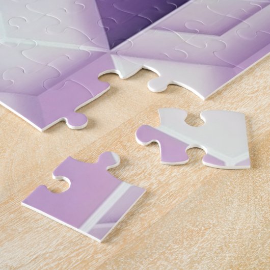 Puzzle Blocs violets (Côté)