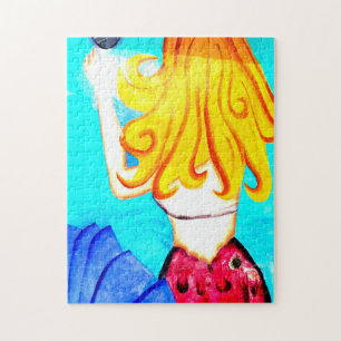 puzzle blonde mermaid