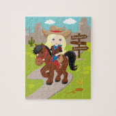 Puzzle Blonde personnalisées (Vertical)