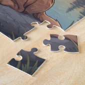 Puzzle Bloodhound dog (Côté)