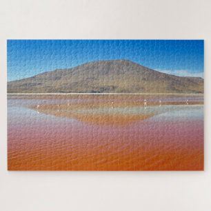 Puzzle Bloody Red Laguna Colorada en Bolivie Jigsaw Puzzl