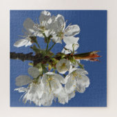Puzzle Bloom du printemps blanc (Horizontal)