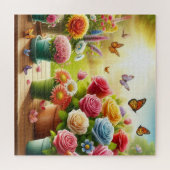 Puzzle Blooms enchantés (Horizontal)