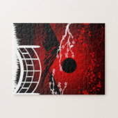 Puzzle Blossom rouge (Horizontal)