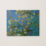 Puzzle Blossoming Almond Tree by Vincent van Gogh<br><div class="desc">Blossoming Almond Tree (1890) by Van Gogh is a vintage post impressionism fine art floral still life painting. A branch from an almond tree in bloom in a spring garden with the blue sky in the background. Beautiful blooming white flowers. About the artist: Vincent Willem van Gogh (1853-1890) was a...</div>