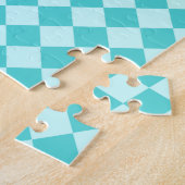 Puzzle Blue Combination Diamond Motif par Shirley Taylor (Côté)