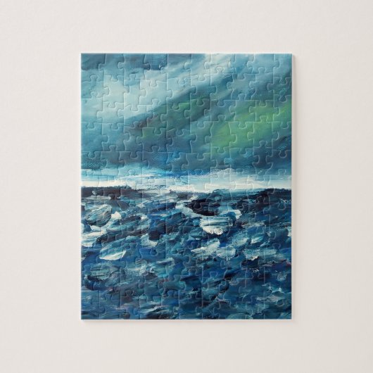 Puzzle Blue Dream peinture Abstraite (Vertical)