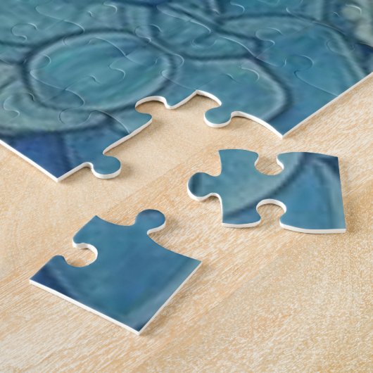 Puzzle Blue Elephant (Côté)