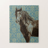 Puzzle Blue fou (Vertical)