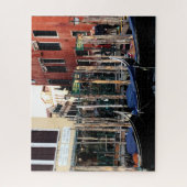 Puzzle Blue Gondolas sur le Grand Canal à Venise (Vertical)