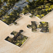 Puzzle Blue & Green Nature Mountaincape Randonnée Forêt (Côté)