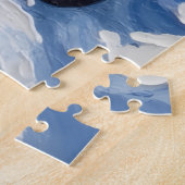 Puzzle Blue Heeler Christmas Red Truck Holiday (Côté)