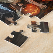 Puzzle Blue Heeler Halloween Épouvantable (Côté)
