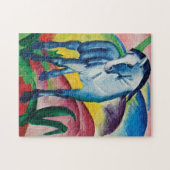 Puzzle Blue Horse I par Franz Marc (Horizontal)