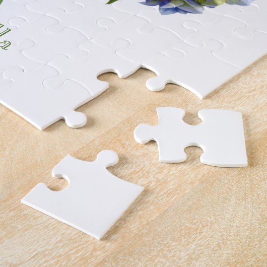 Puzzle Blue Hydrangeas (Côté)