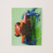 Puzzle Blue Jean Frog (Vertical)