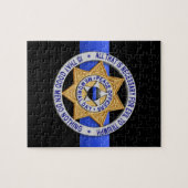 Puzzle Blue Line mince (Horizontal)