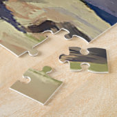 Puzzle "Blue Mountain Rider" par Edgar Payne (Côté)