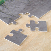 Puzzle Blue Peacock Fantail Feathails Photo (Côté)