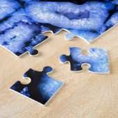 Puzzle Blue Quartz Agate Geodes (Côté)