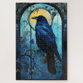 Puzzle Blue Raven (Vertical)