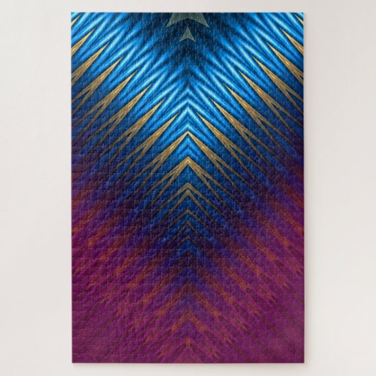 Puzzle Blue Ridge Gold (Vertical)