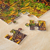 Puzzle Blue Ridge Parkway Fall Vue sur Pilot Mountain (Côté)