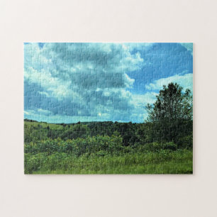 Puzzle Blue Ridge Parkway near Floyd, Virginie