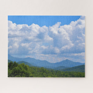 Puzzle Blue Skies in the Blue Ridge Mountains - 16x20