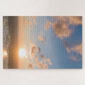 Puzzle Blue Sky Sun Nuages Pittoresque Image Difficile (Horizontal)