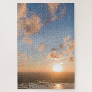 Puzzle Blue Sky Sun Nuages Pittoresque Image Difficile